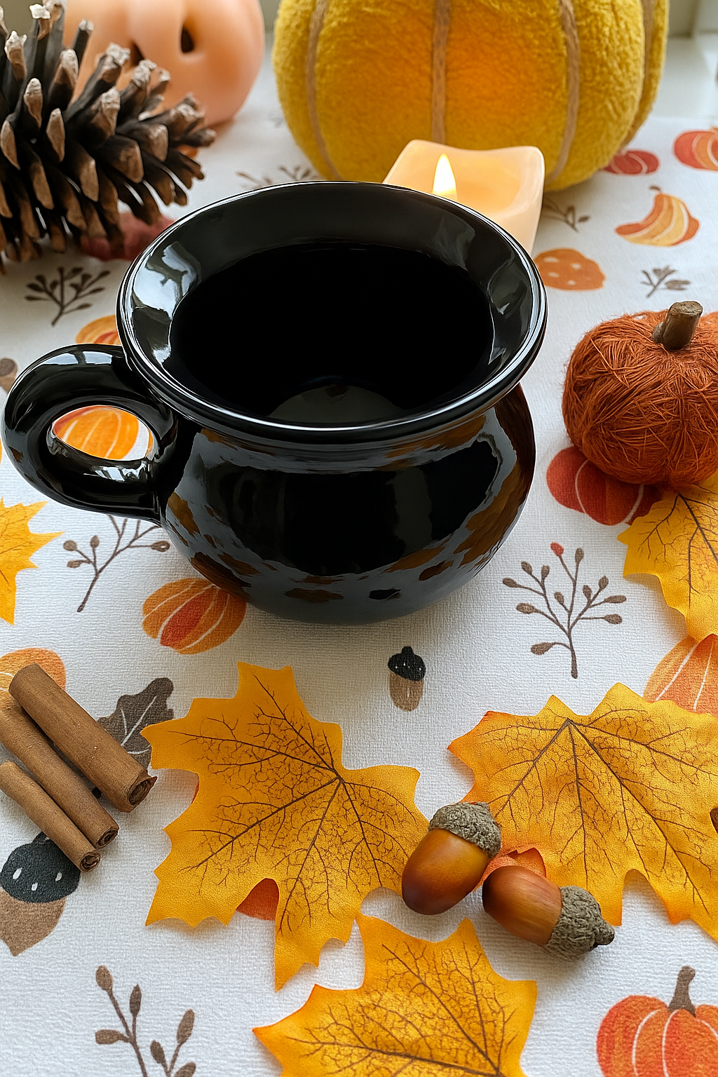Tasse citrouille : réservation