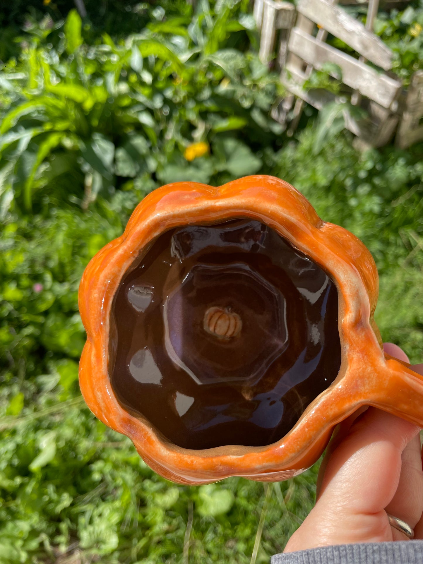 Tasse citrouille orange 2