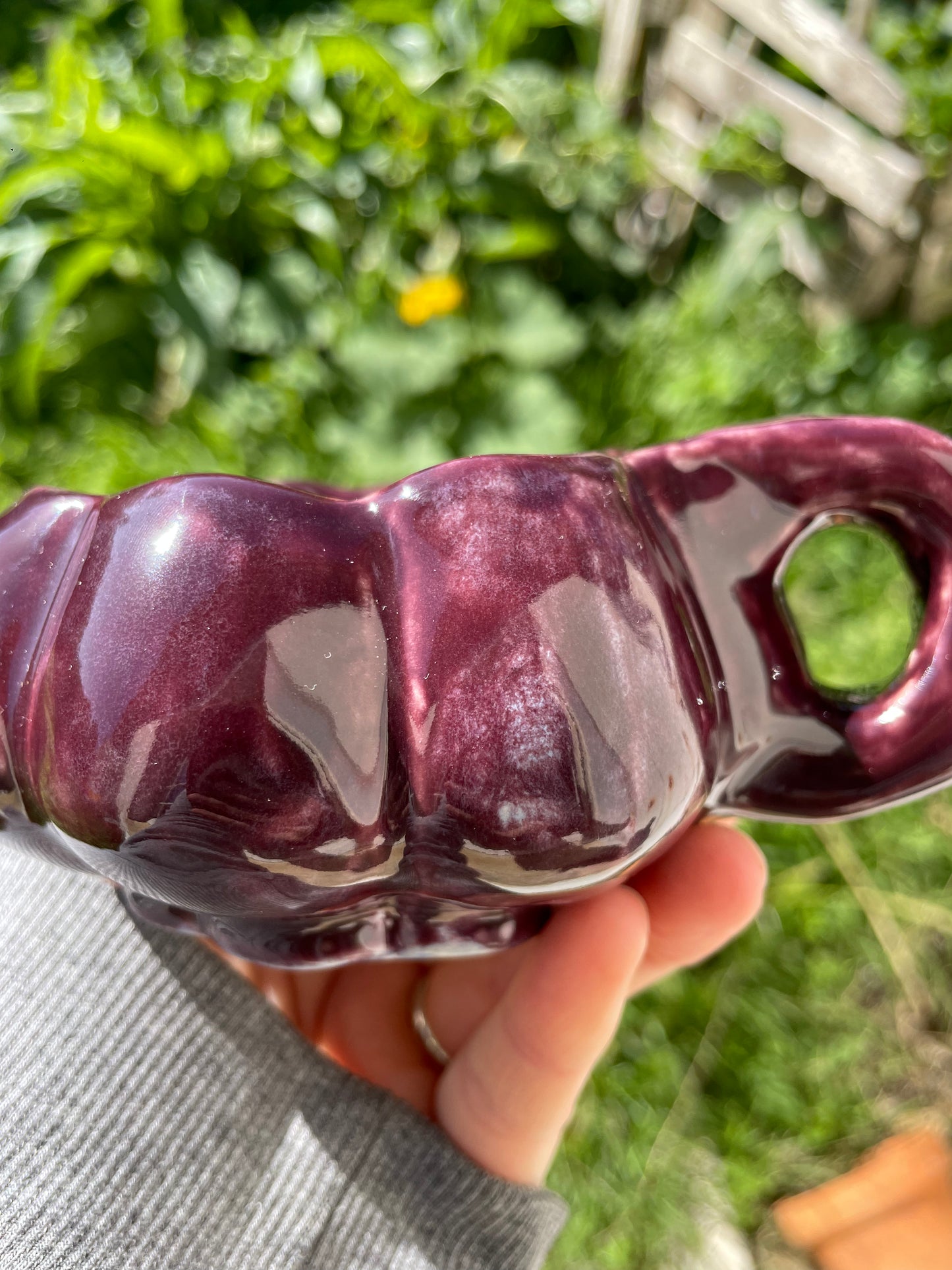 Tasse citrouille prune imparfaite