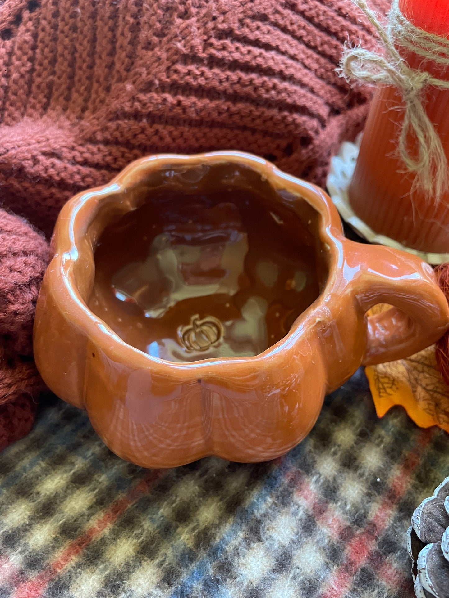 Tasse citrouille orange