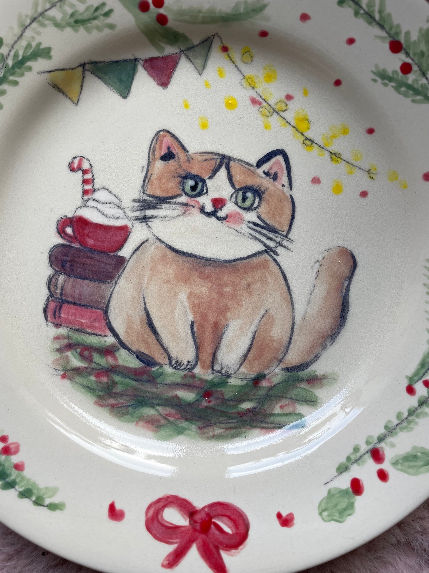 Assiette cosy chat’l’heureuse 3