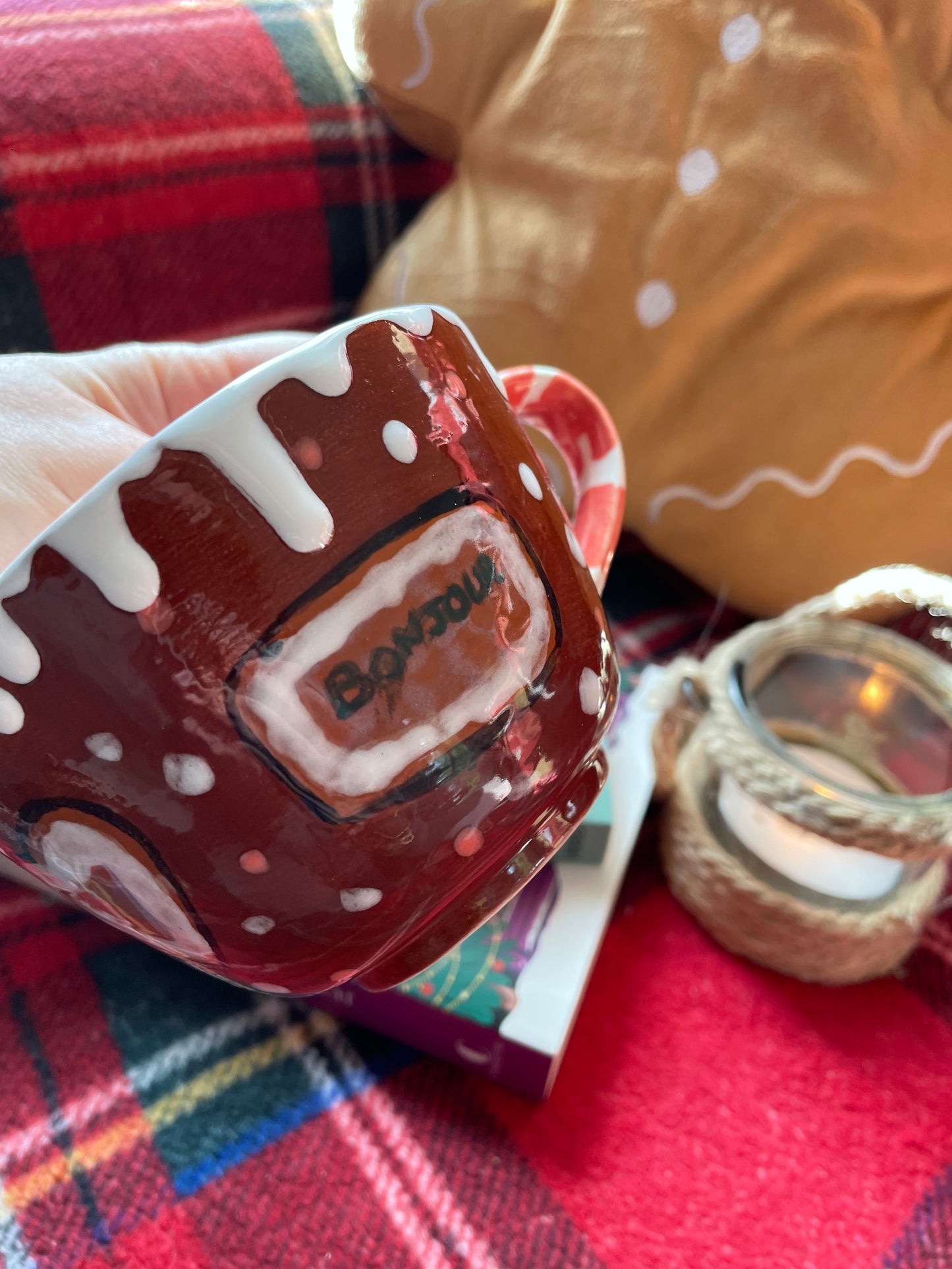 Tasse bonhomme en pain d’épices de Noël