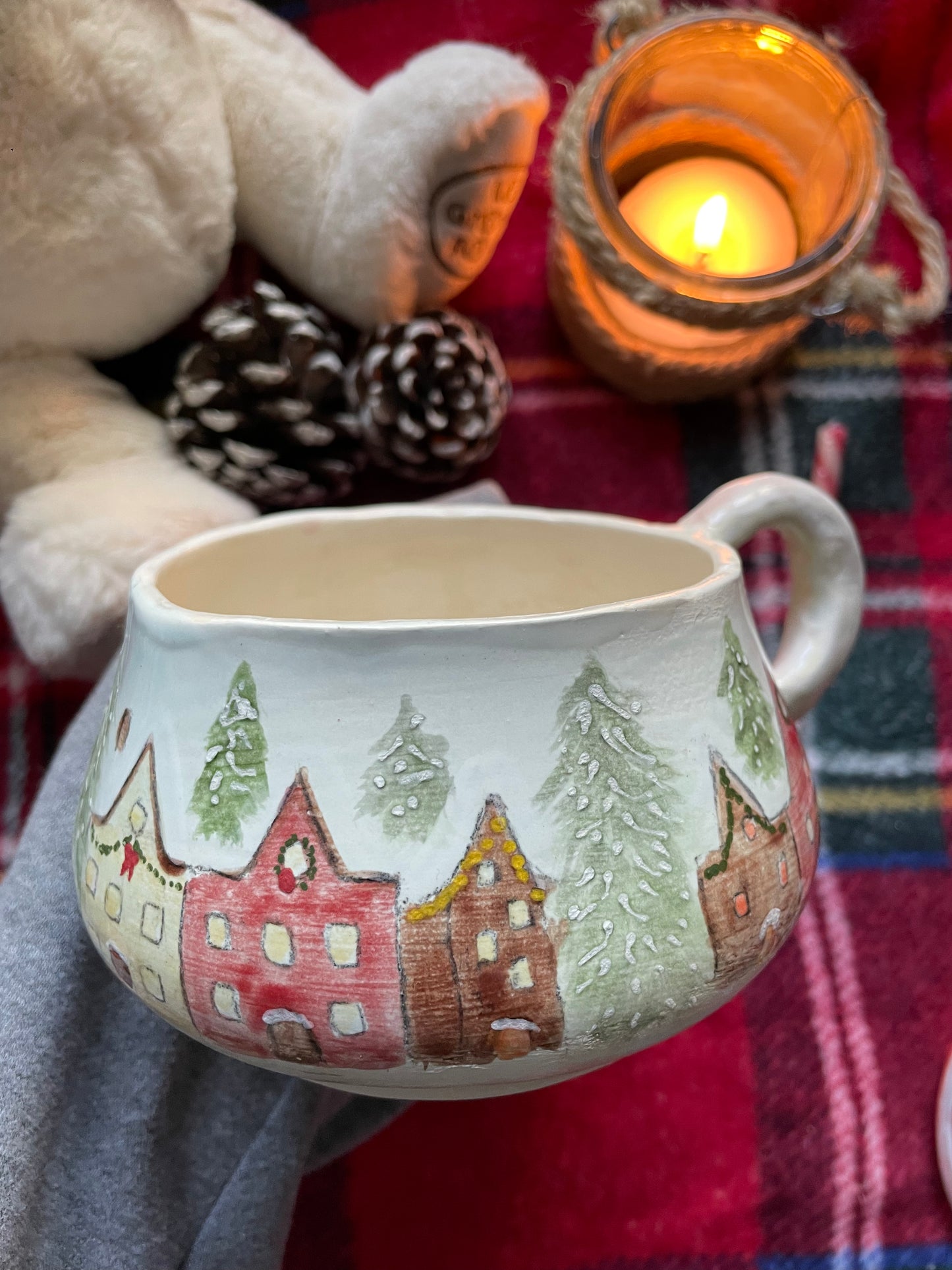 Tasse village de Noel