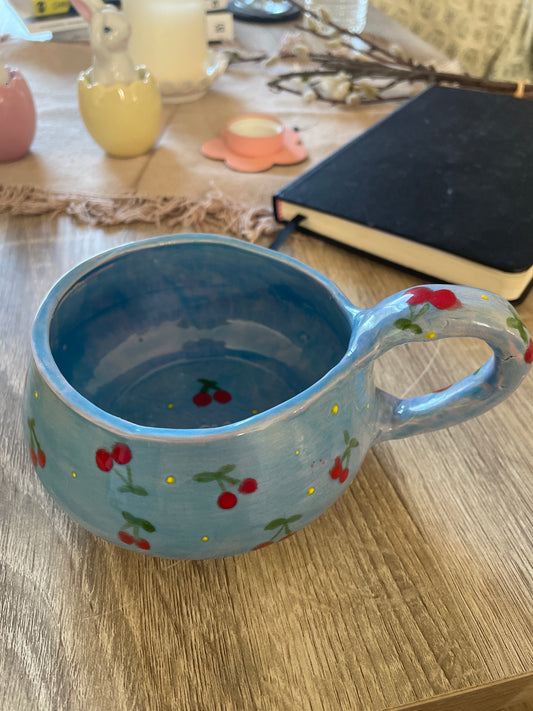 Tasse “Cerise Lavande » maxi
