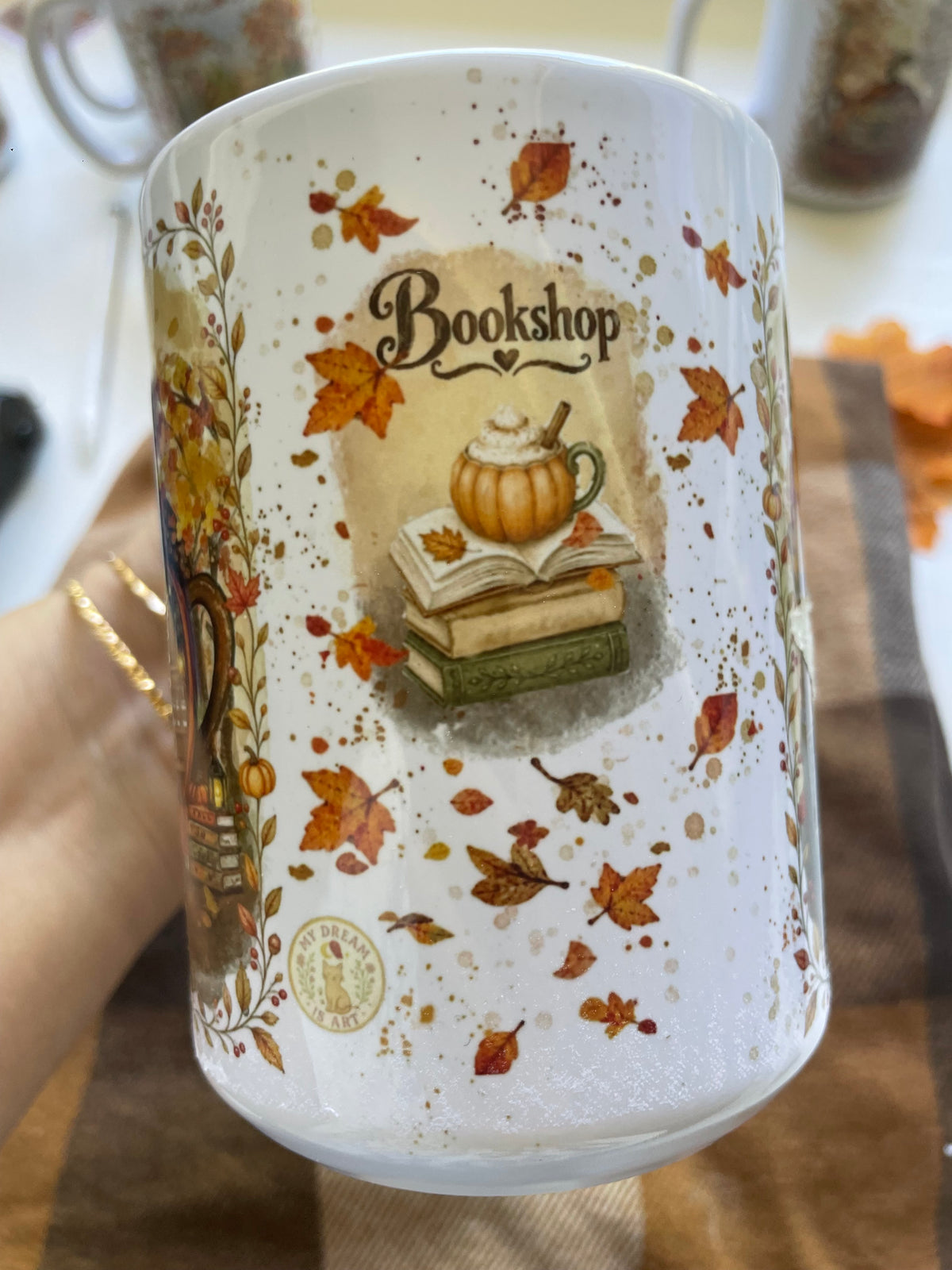 Tasse bookshop magique
