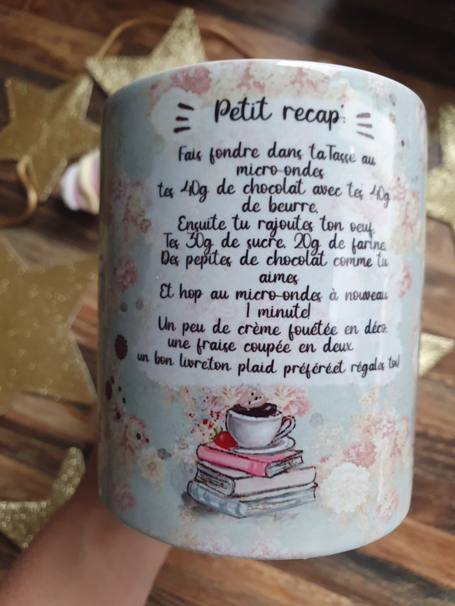 Tasse mug cake au chocolat