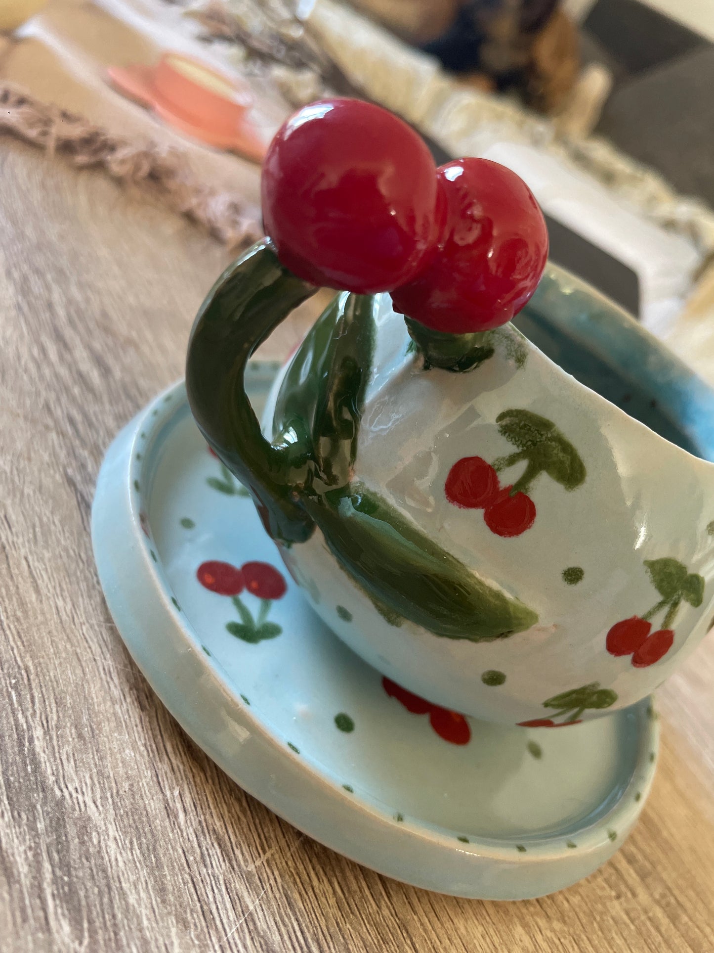 Petite Tasse “Douce Cerise”