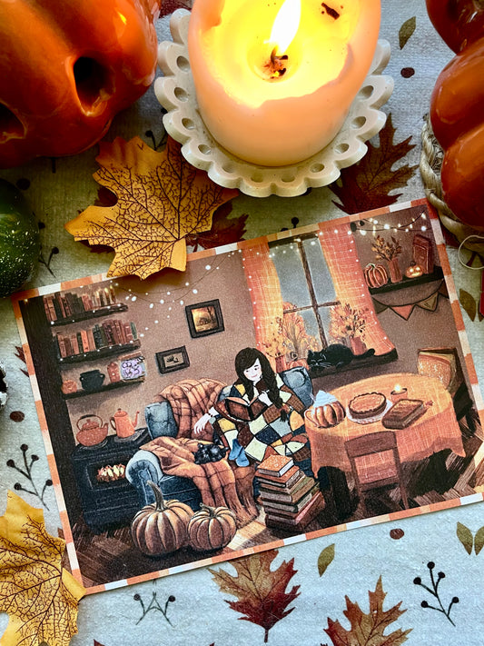 Le salon cosy d’automne