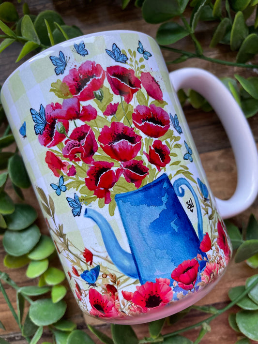 La tasse coquelicots 2