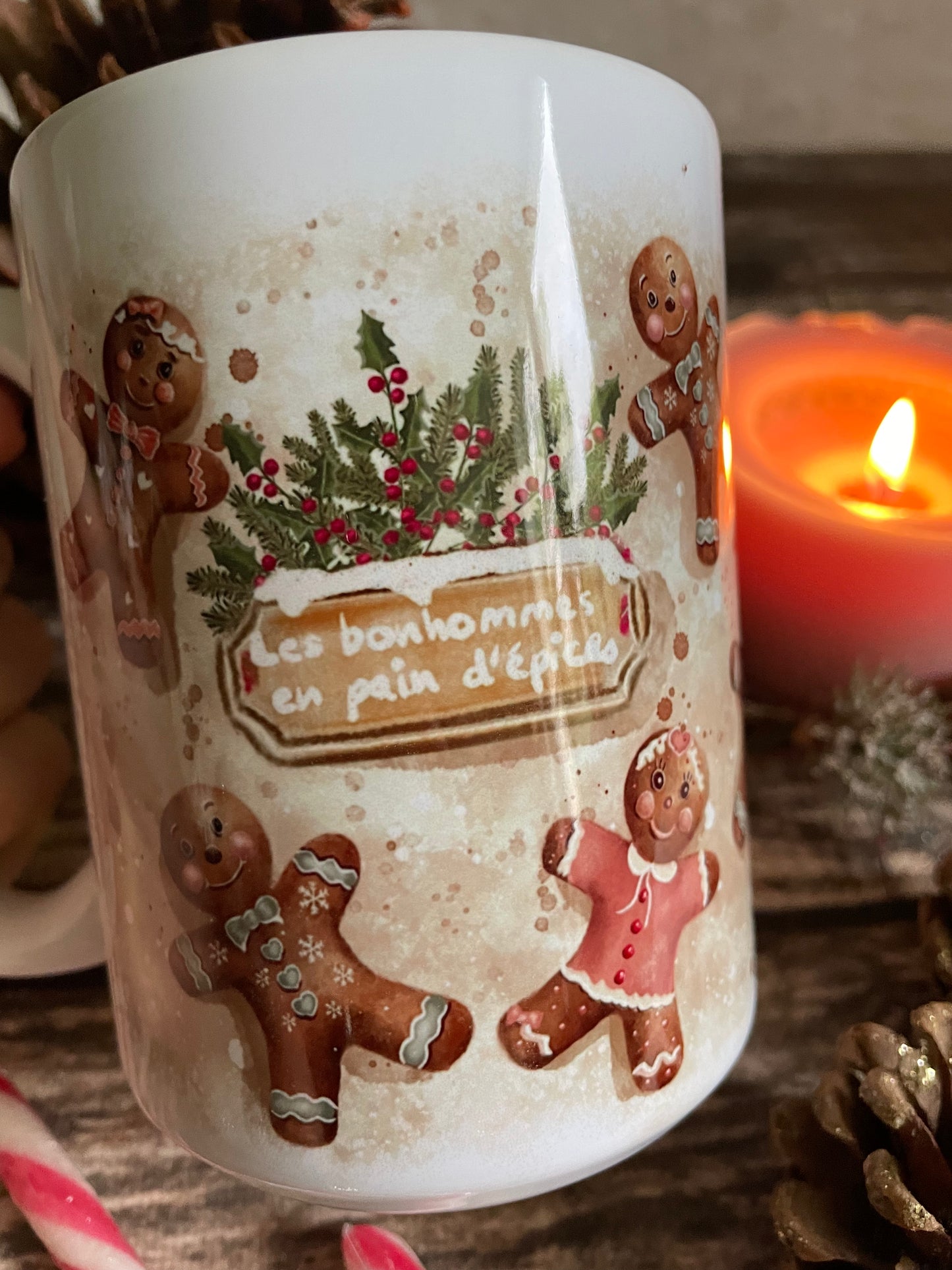 Tasse bonhomme en pain d’épices