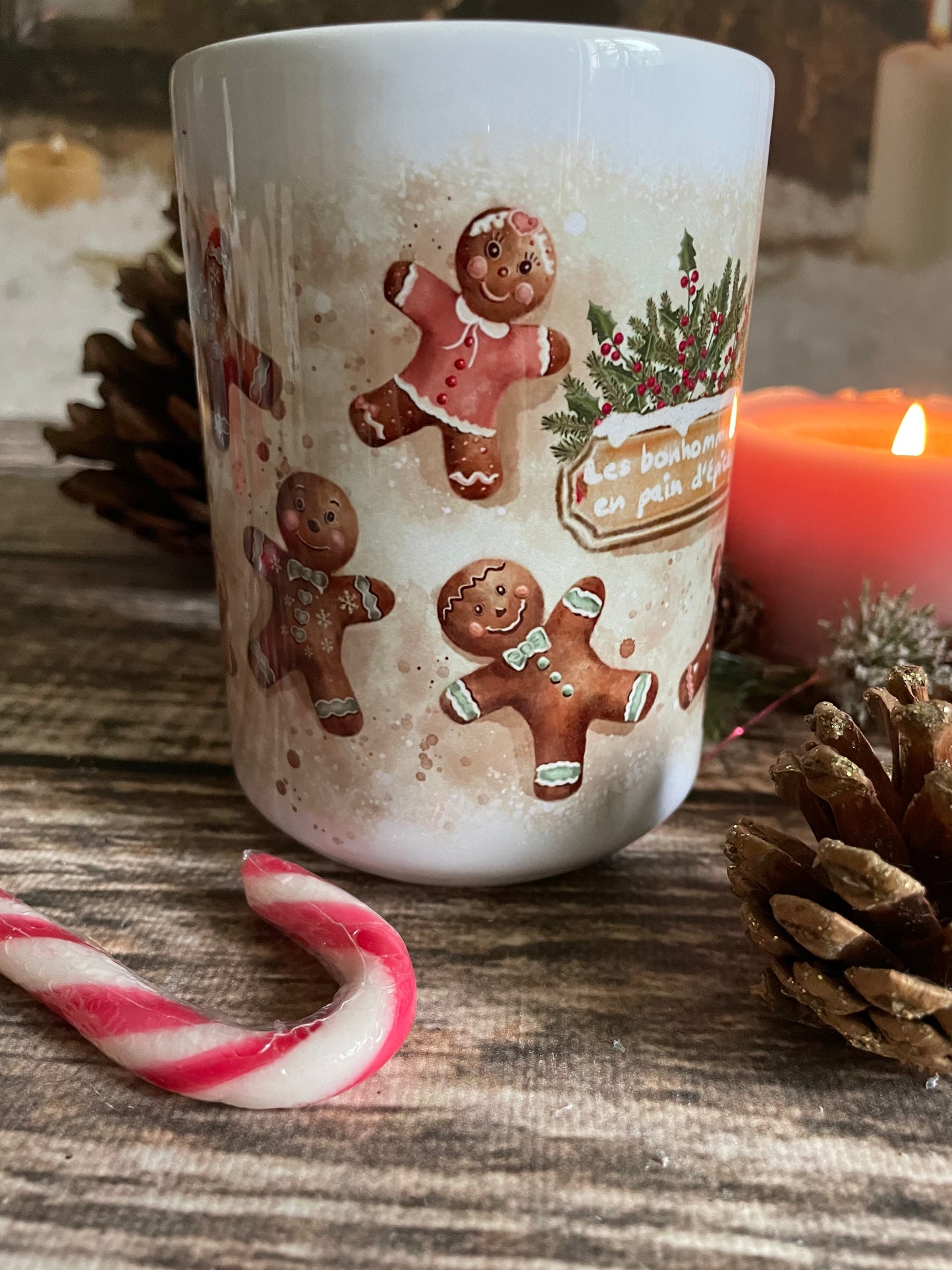 Tasse bonhomme en pain d’épices