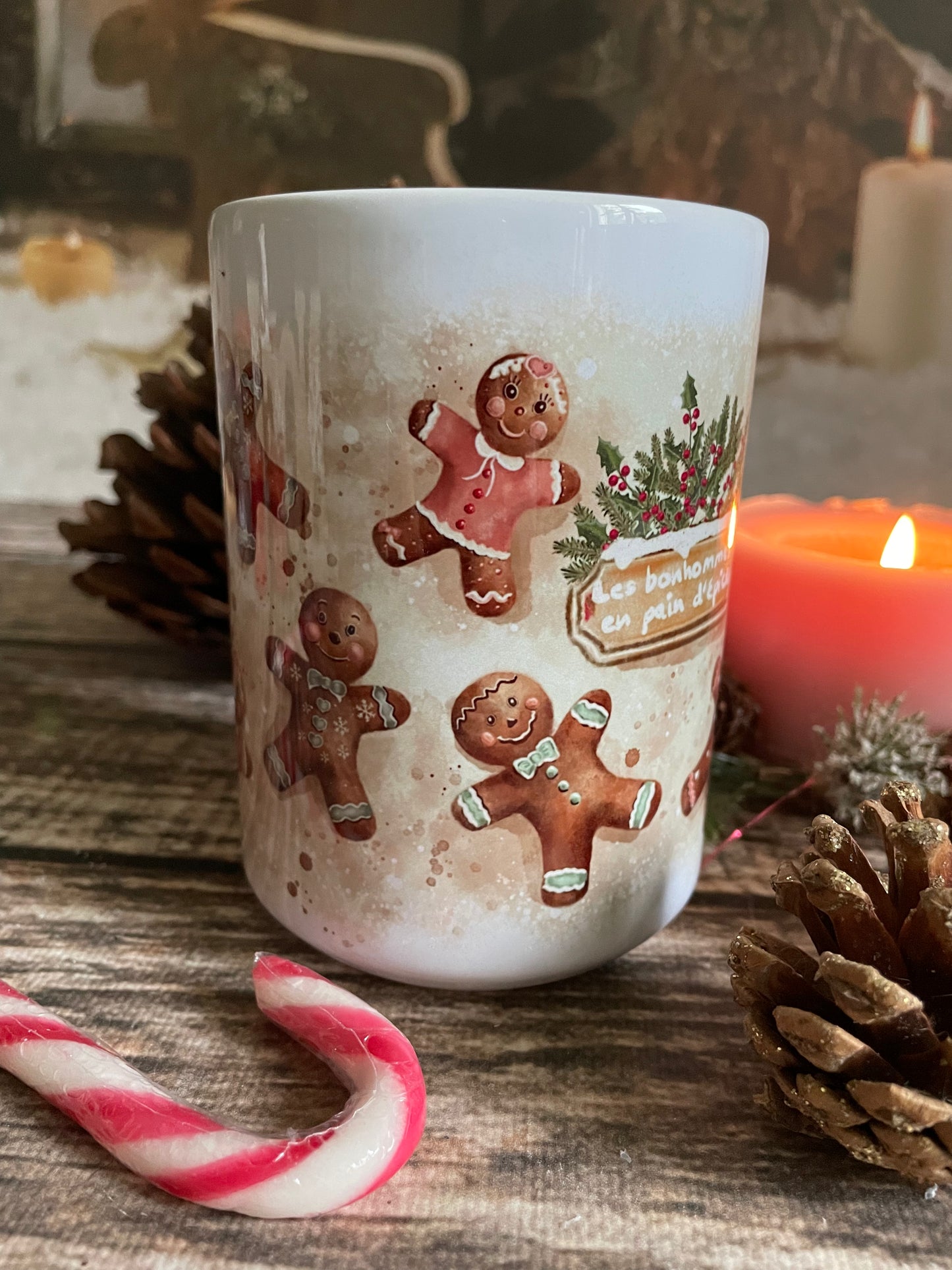 Tasse bonhomme en pain d’épices