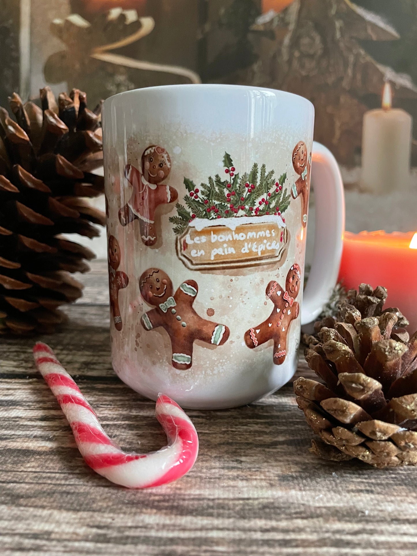 Tasse bonhomme en pain d’épices