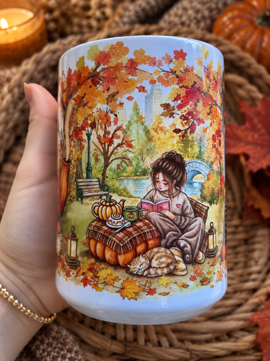 Tasse dimanche d’automne