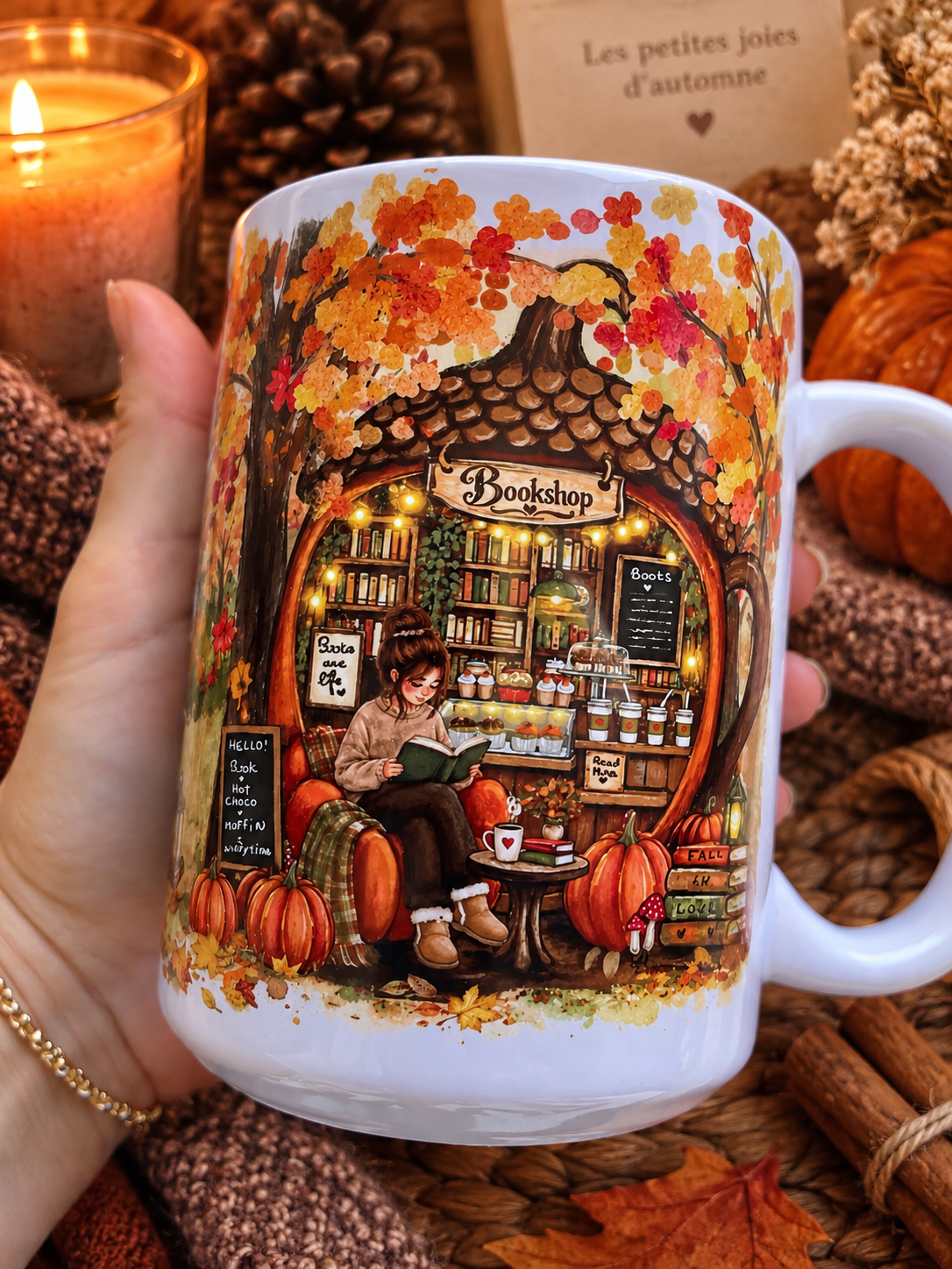 Tasse dimanche d’automne