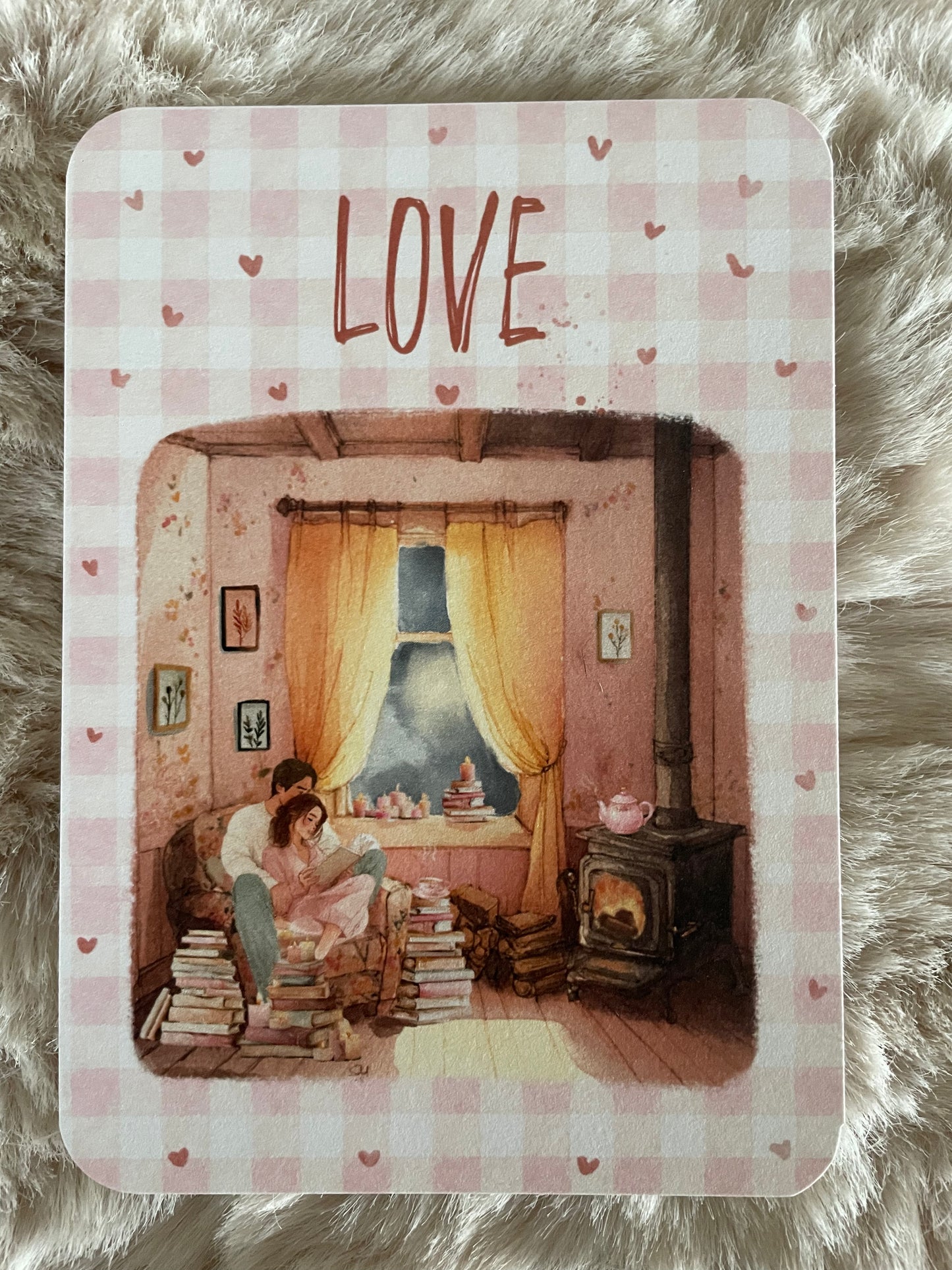 Cartes saint Valentin, lot de deux