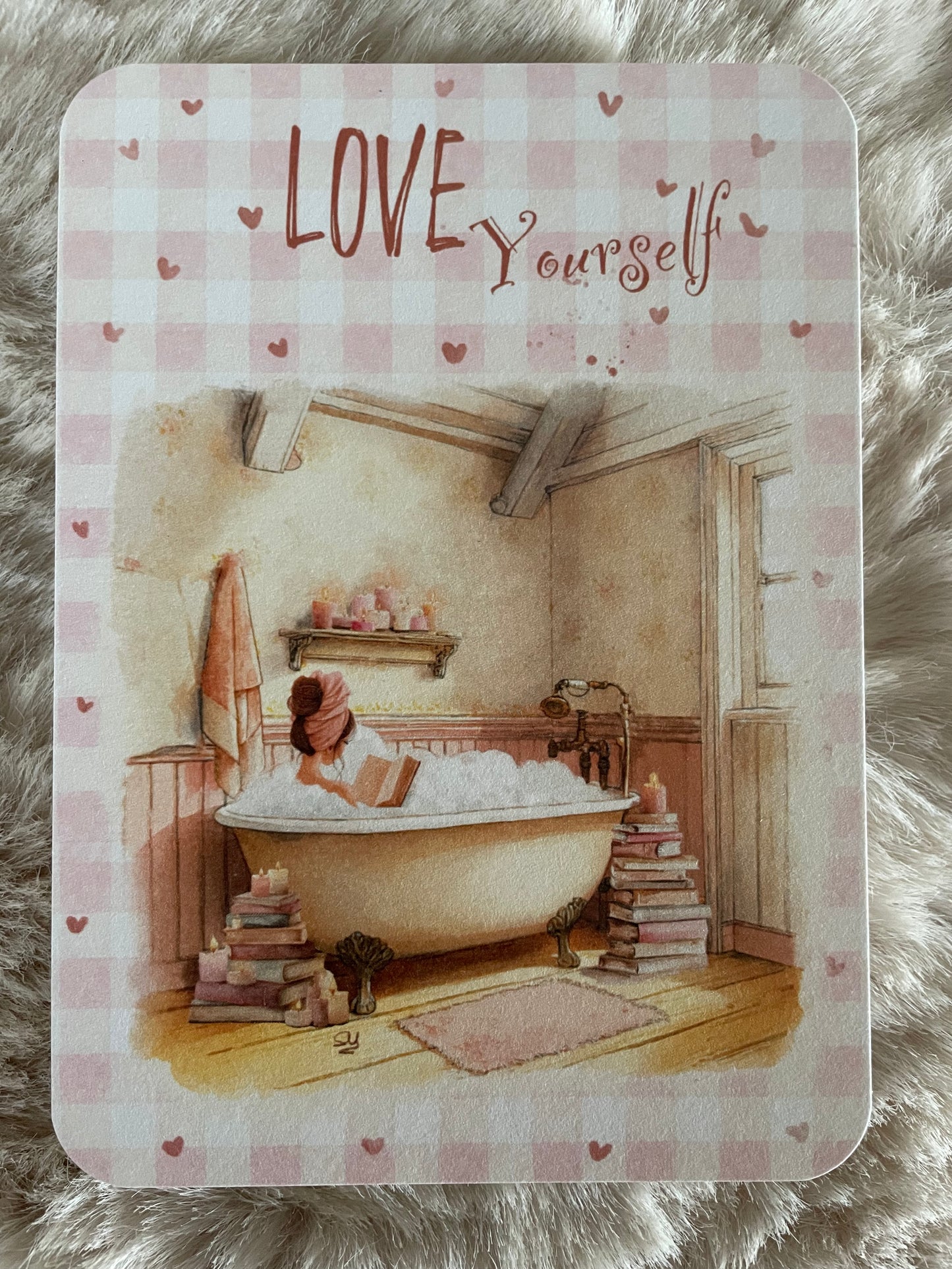 Cartes love yourself , lot de 3