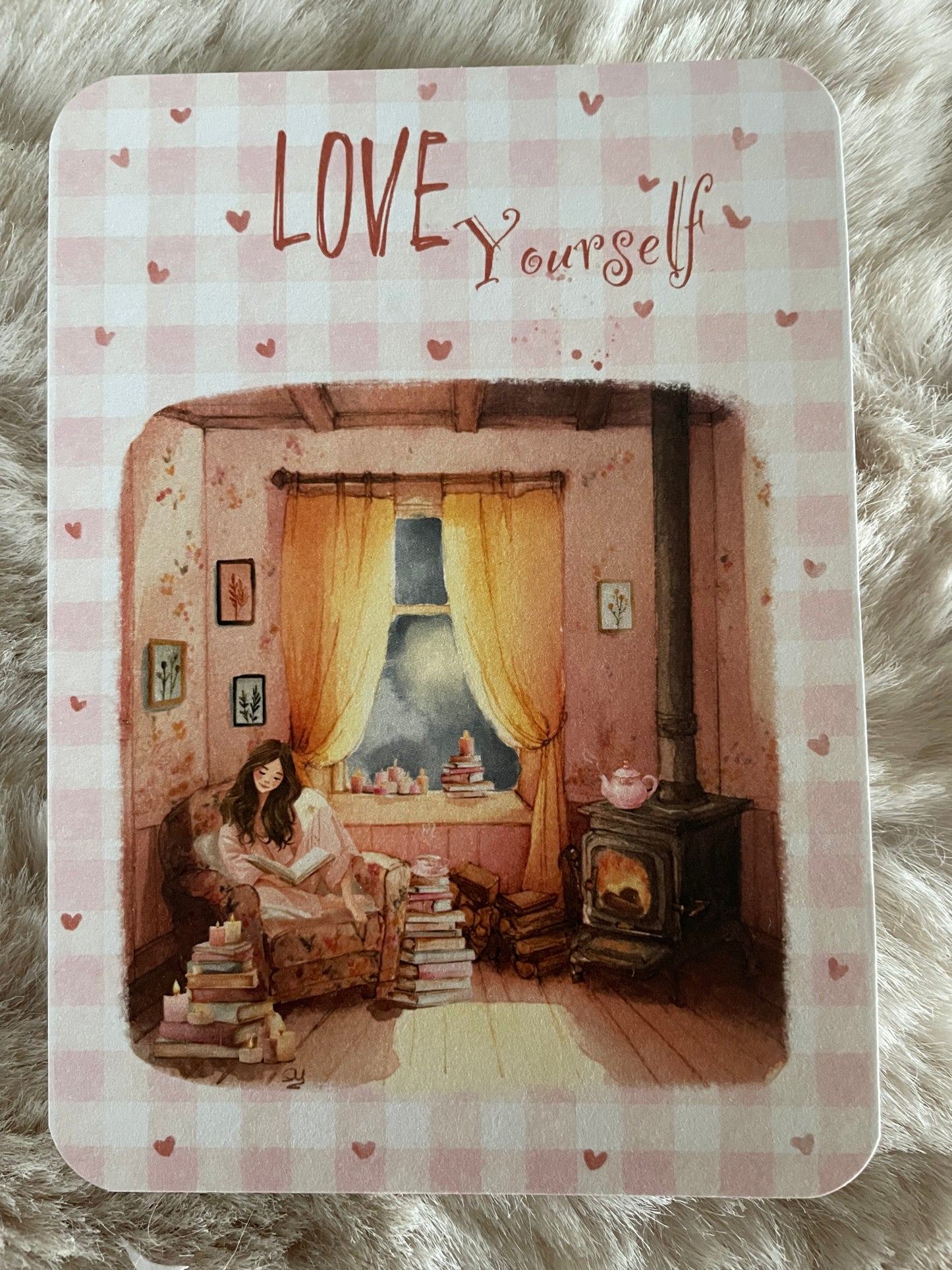 Cartes love yourself , lot de 3