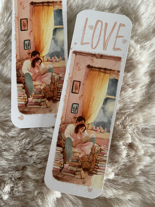 Marque page love romance