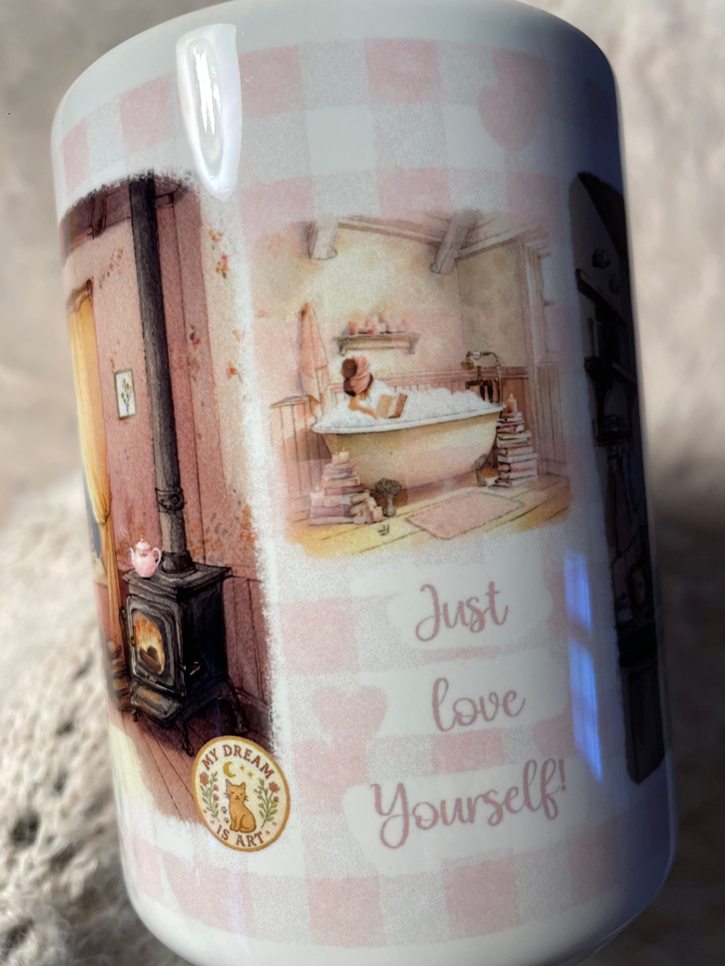 Tasse juste love yourself ❤️