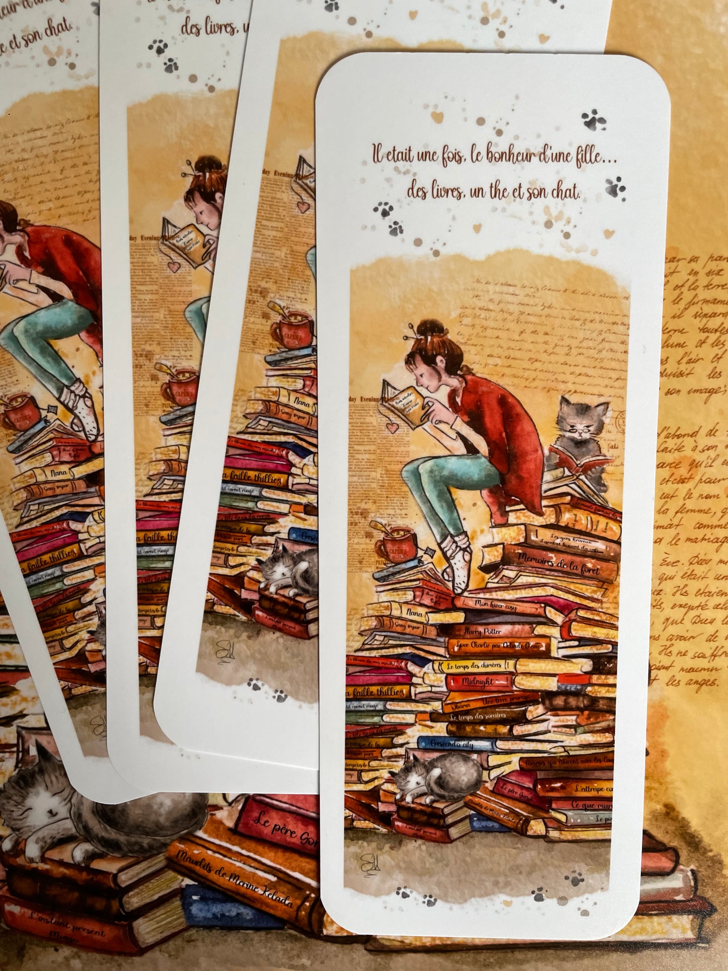 Le marque mage spécial book-addict