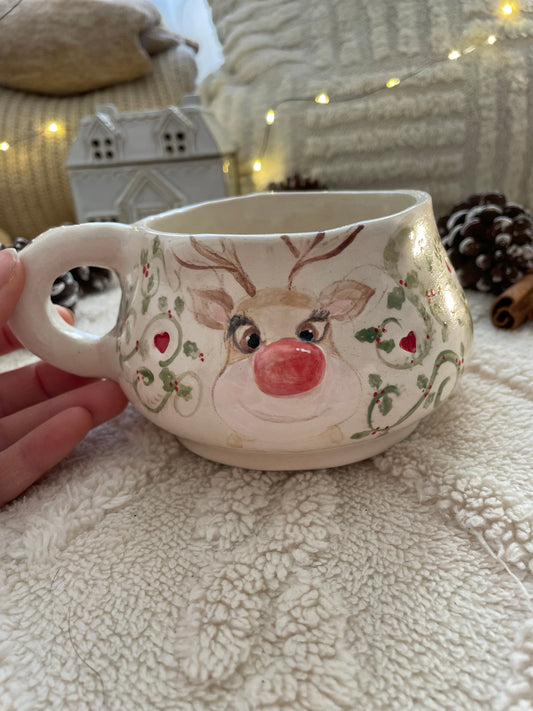 Tasse renne de Noël