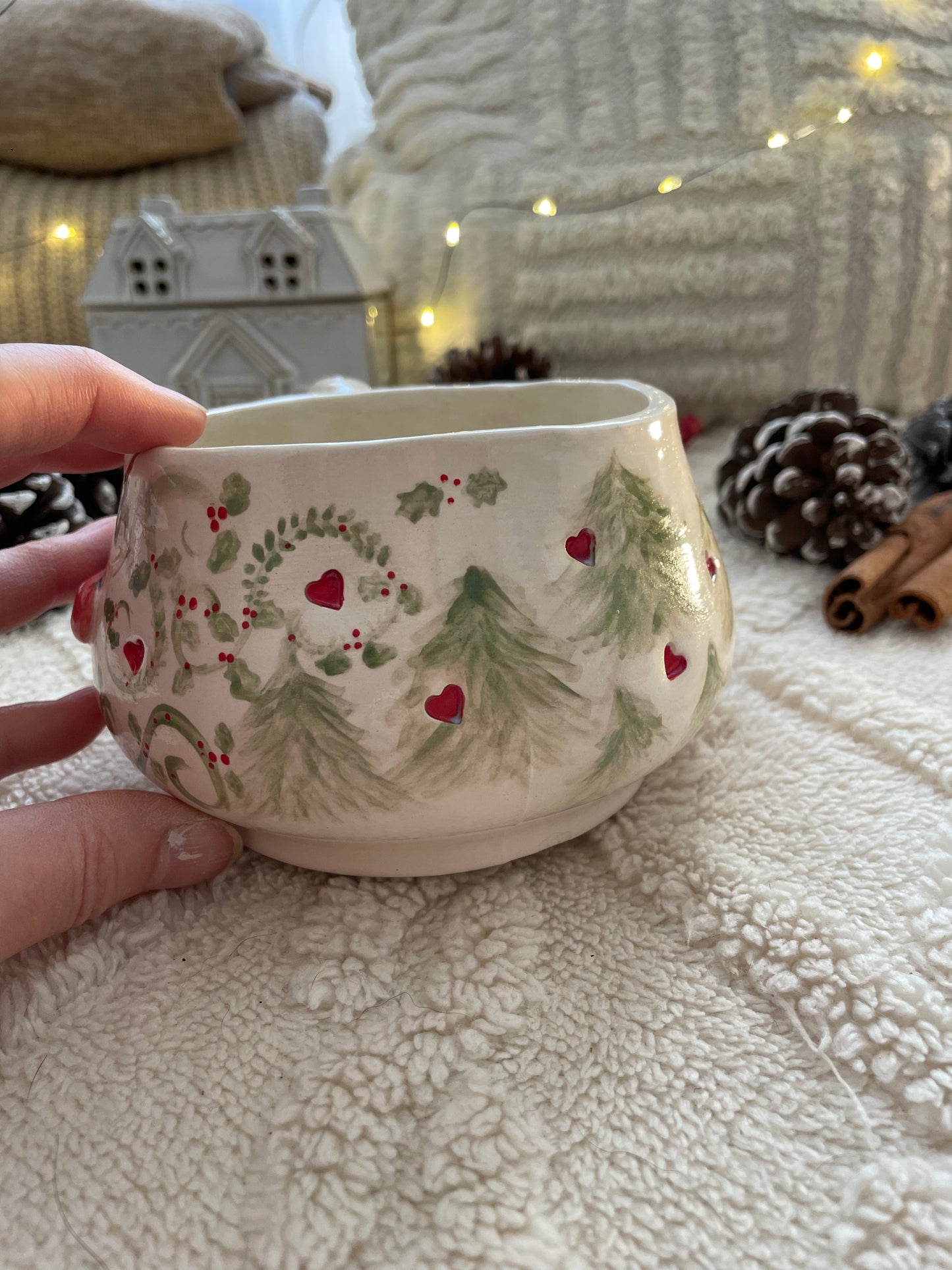 Tasse renne de Noël