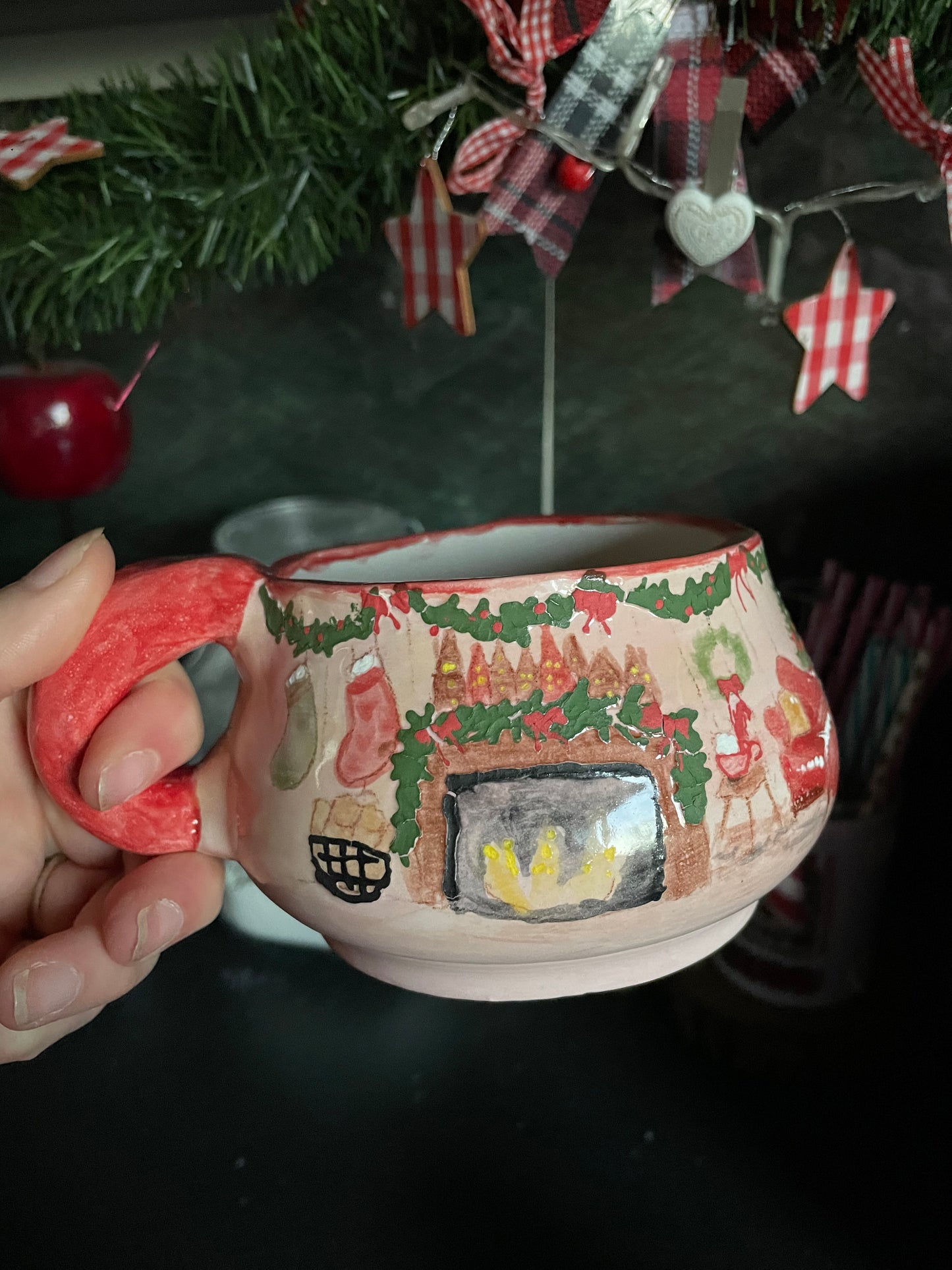 Tasse cosy de Noel  ( imparfaite)