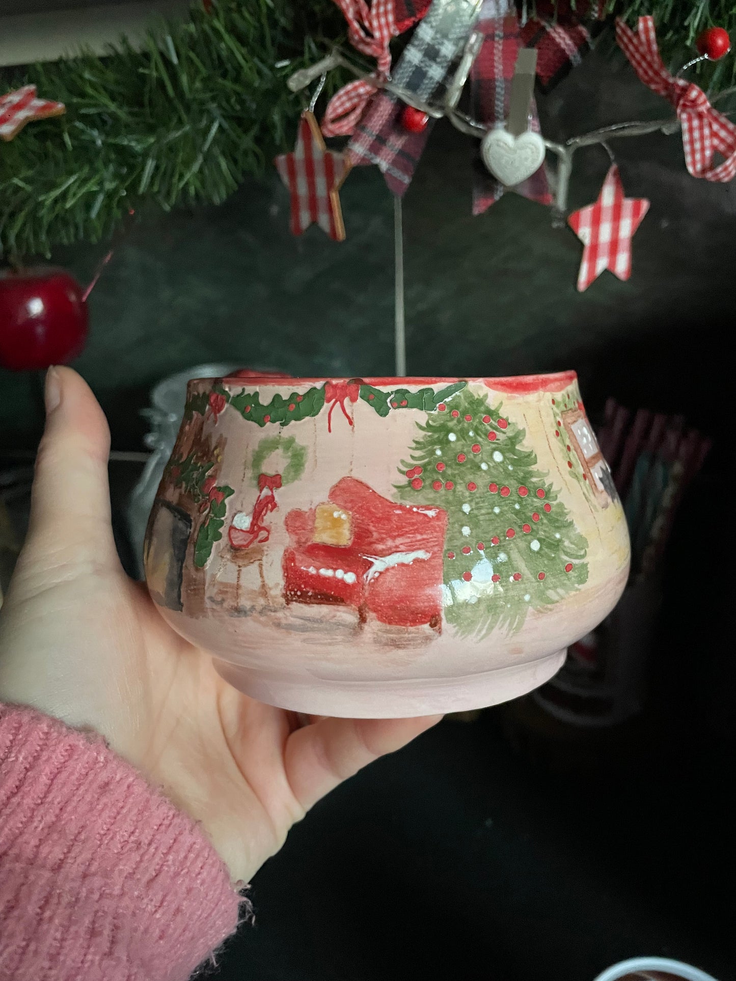 Tasse cosy de Noel  ( imparfaite)