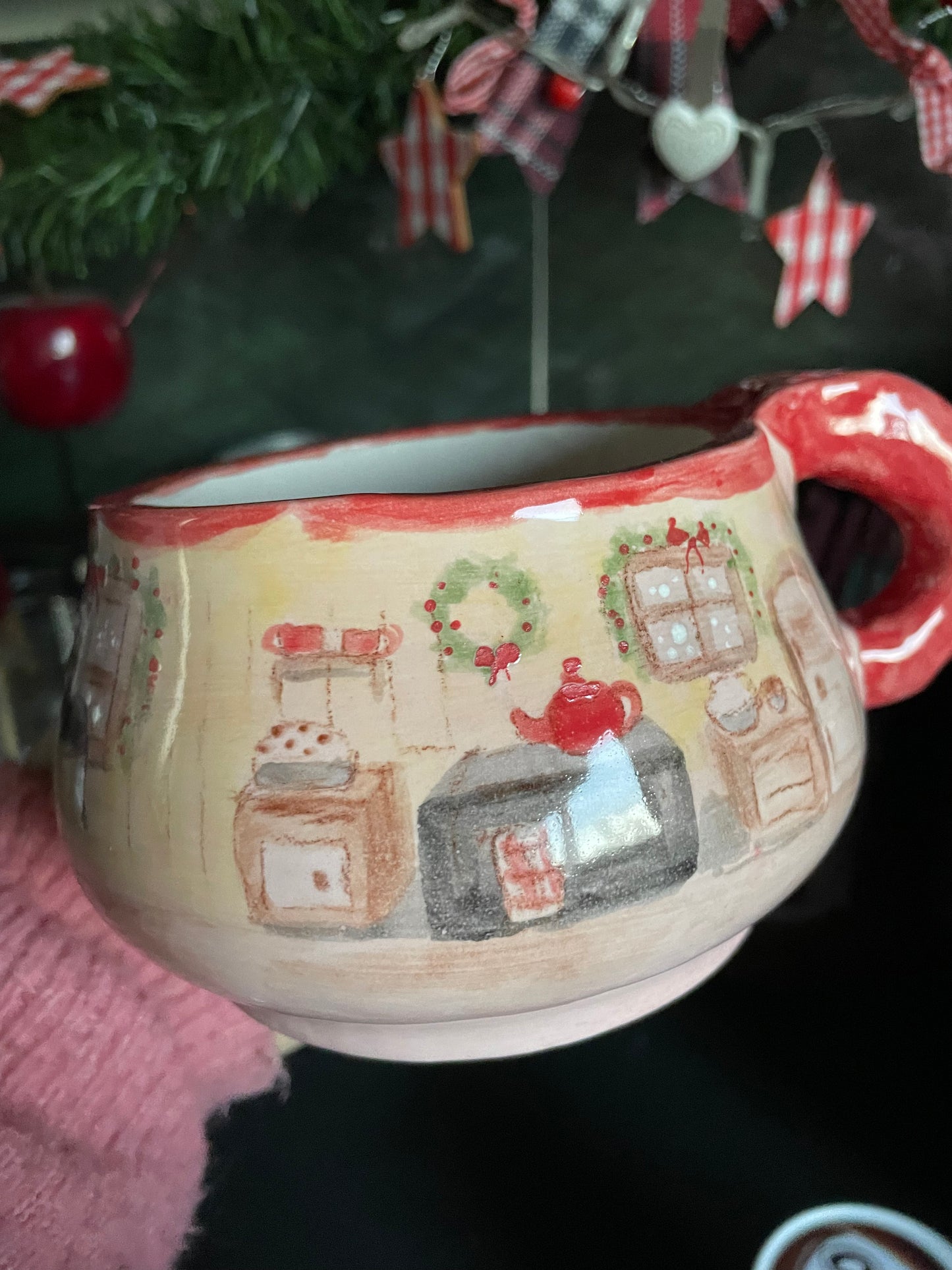 Tasse cosy de Noel  ( imparfaite)