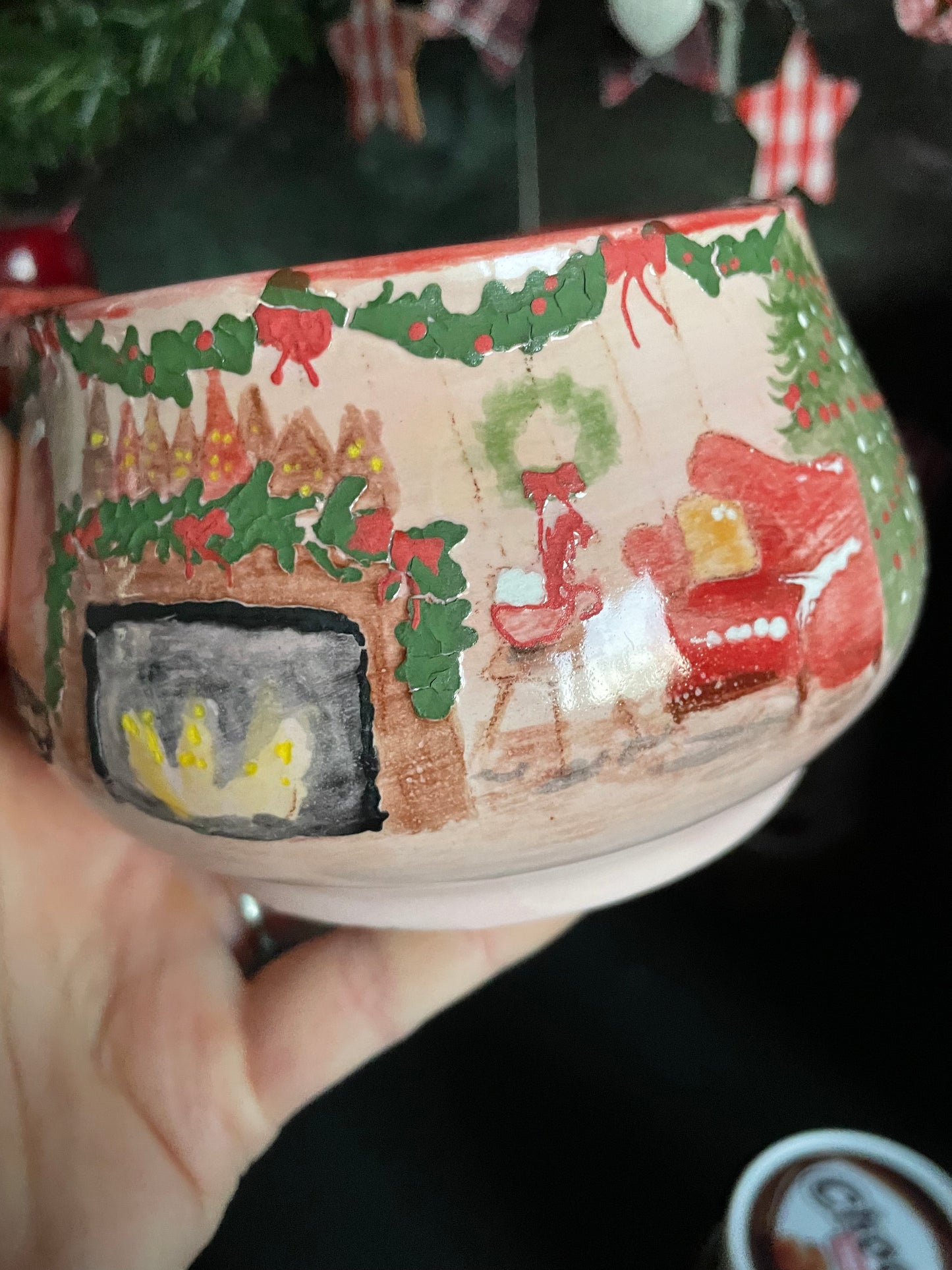 Tasse cosy de Noel  ( imparfaite)