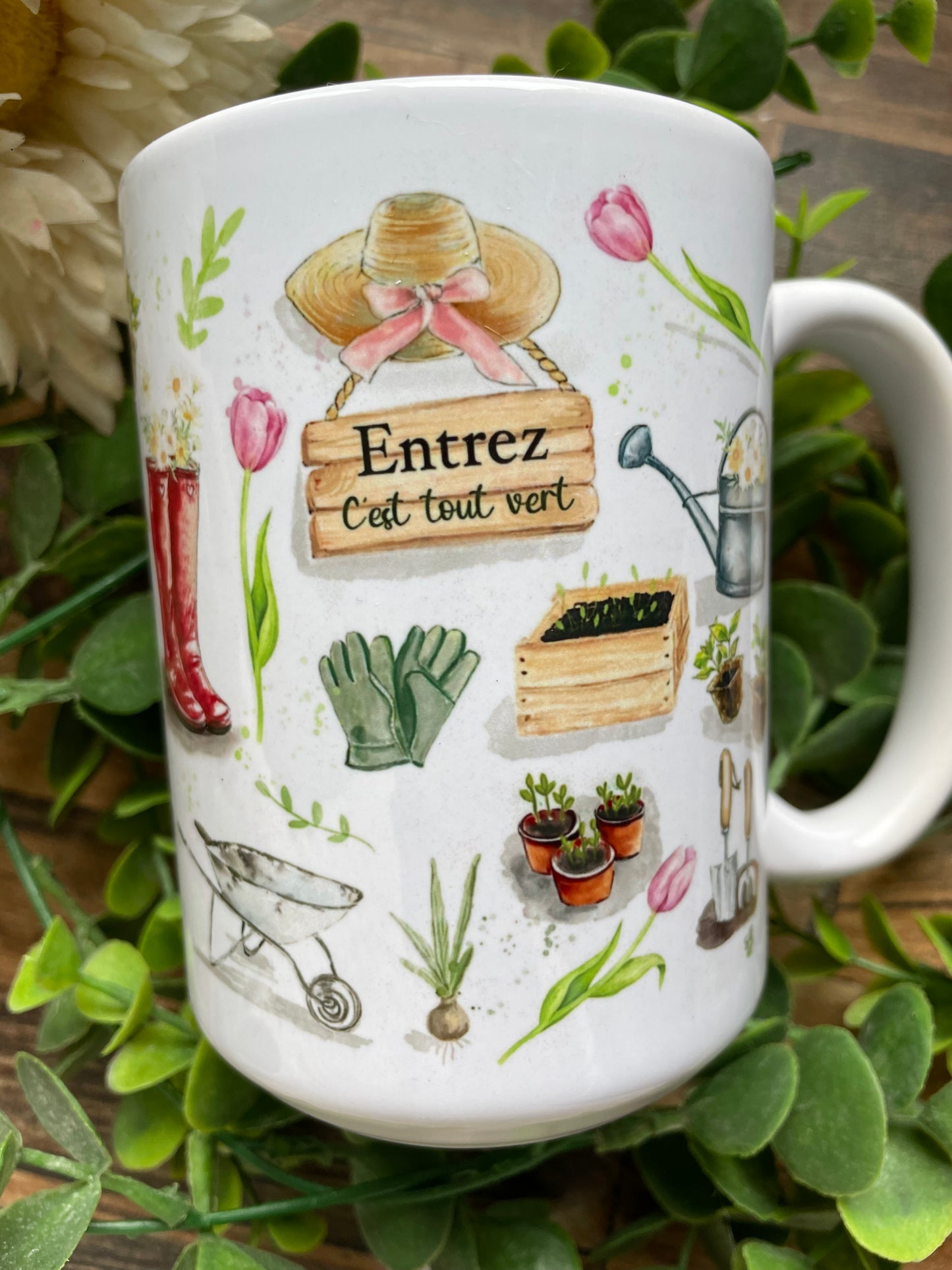 La tasse de la jardinière