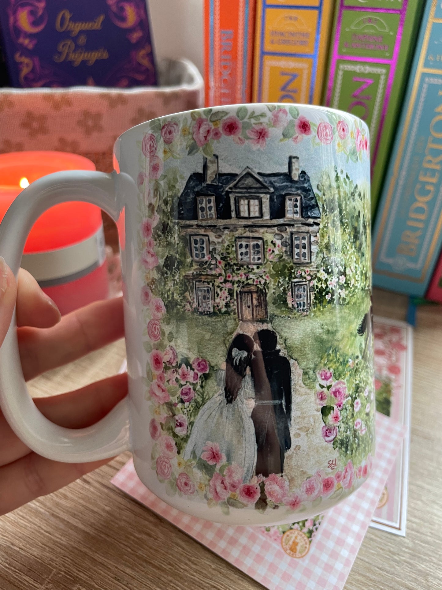 Tasse Jolie romance d'antan