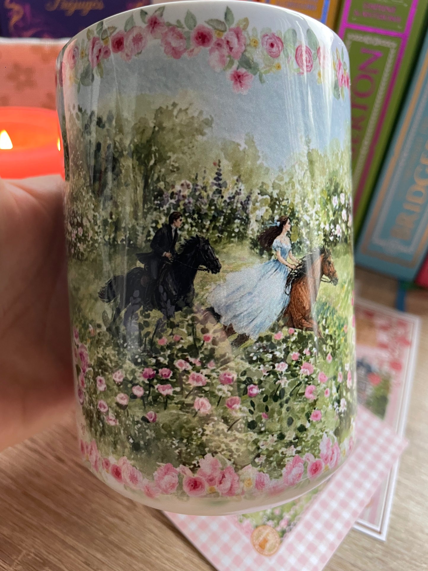 Tasse Jolie romance d'antan