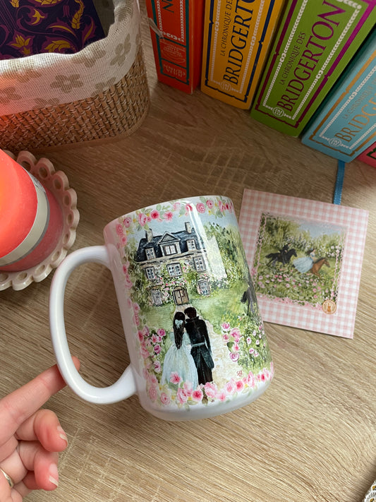 Tasse Jolie romance d'antan
