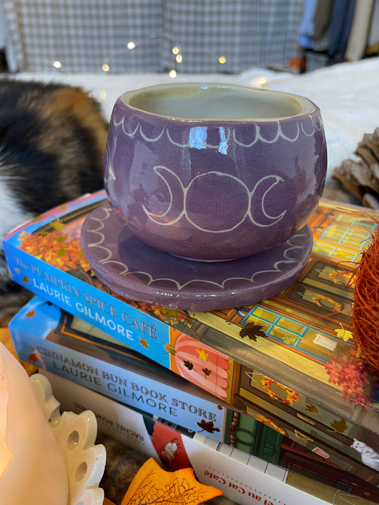 Tasse et sous tasse assortie