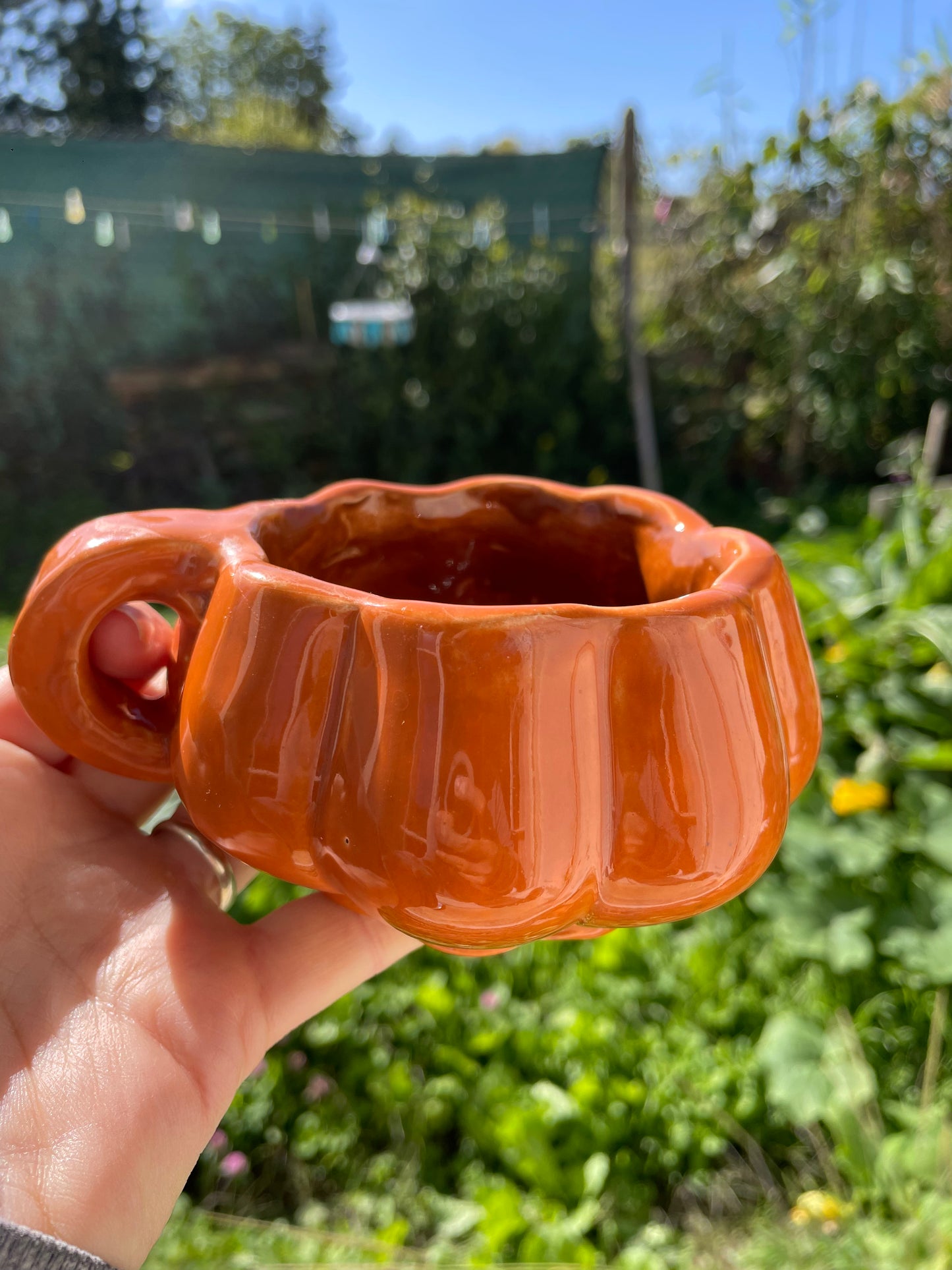 Tasse citrouille orange 1
