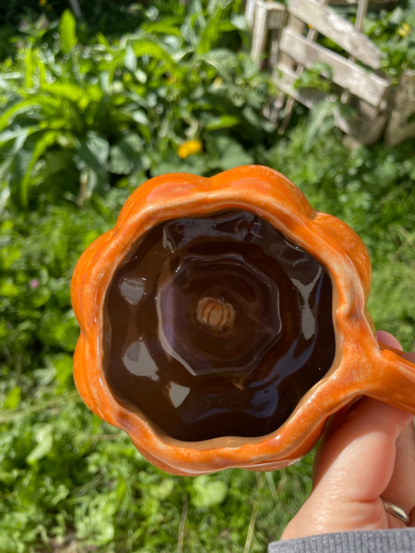 Tasse citrouille orange 2
