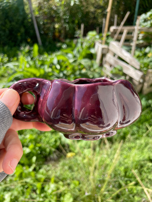 Tasse citrouille prune imparfaite