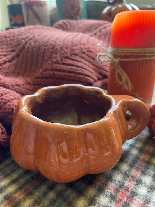 Tasse citrouille orange