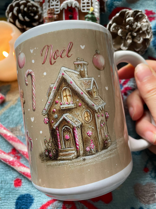 Tasse mes croquis de Noël