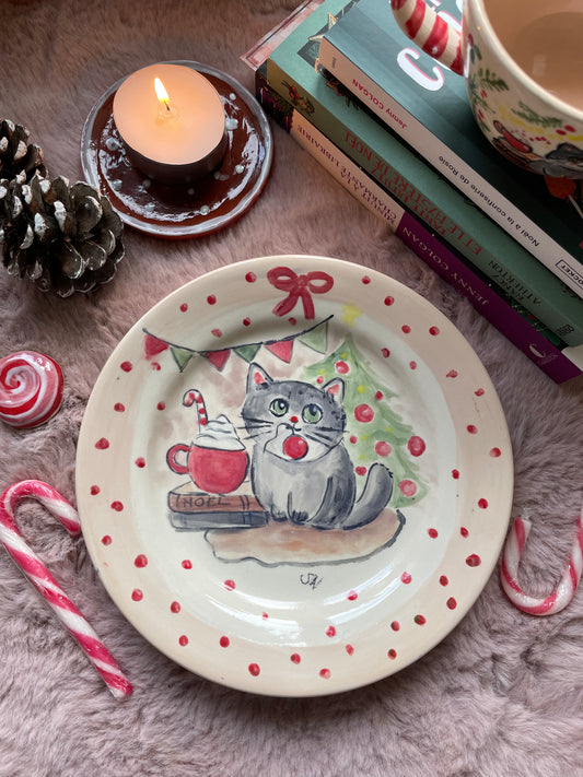 Assiette cosy chat’l’heureuse 6