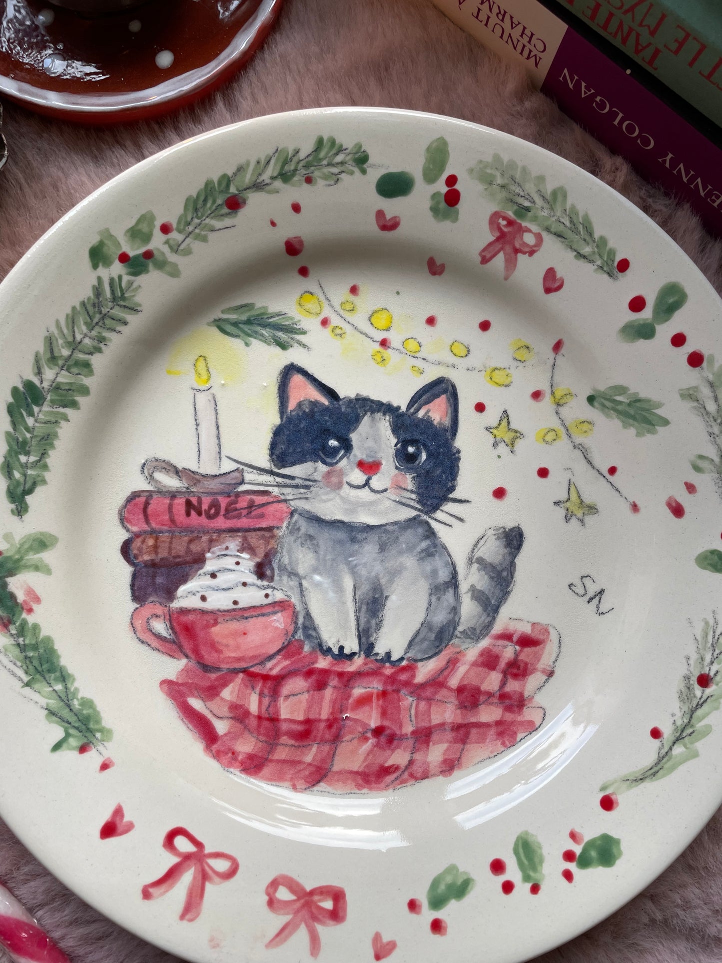 Assiette cosy chat’l’heureuse 5