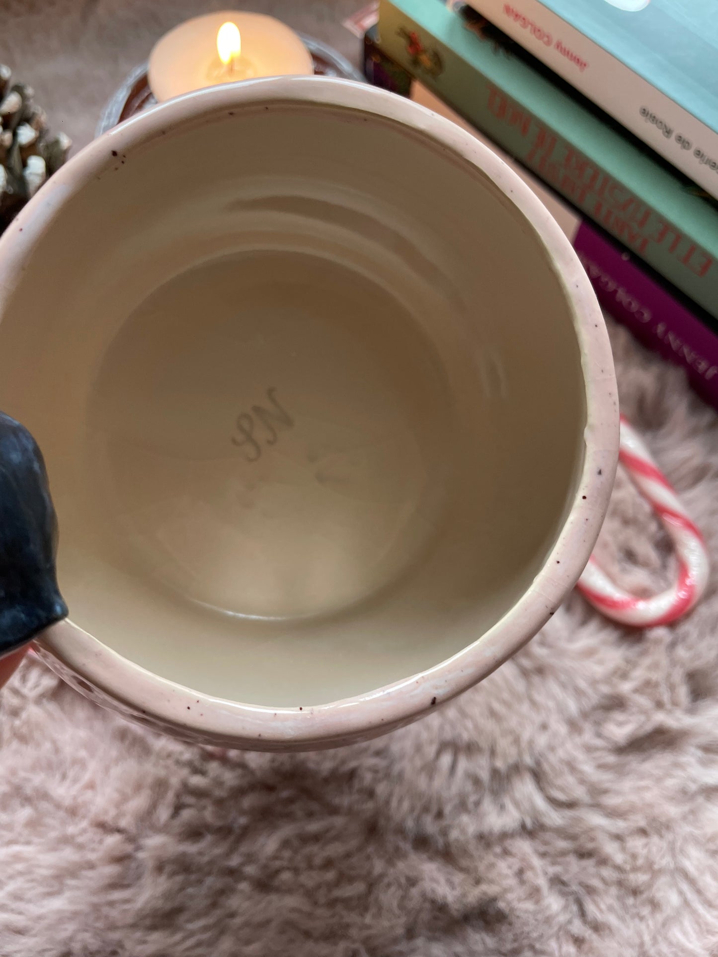 Tasse chat rose chat noir