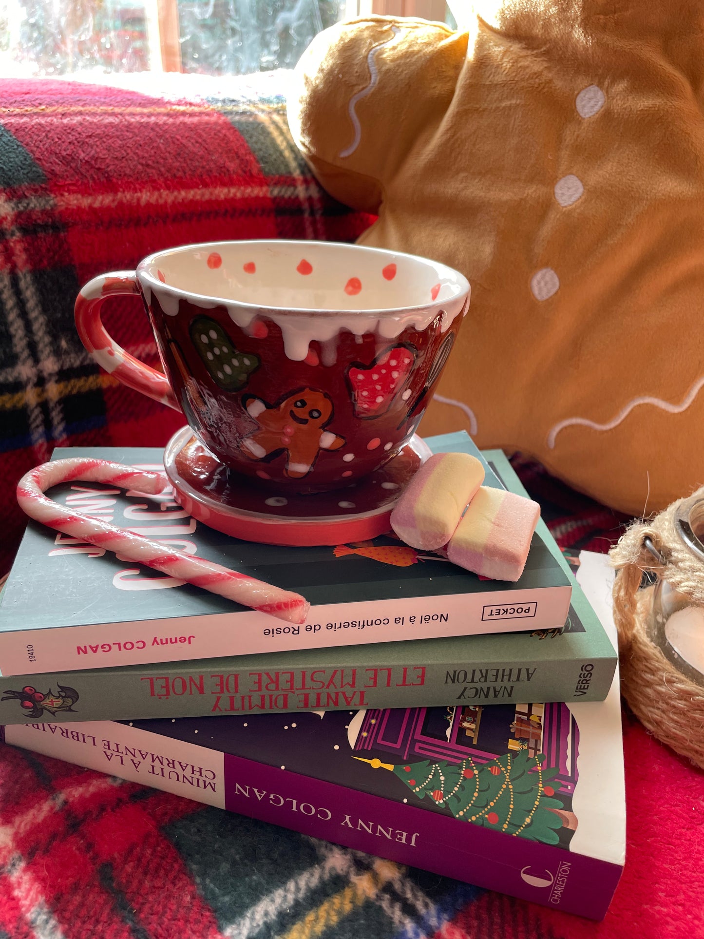 Tasse bonhomme en pain d’épices de Noël