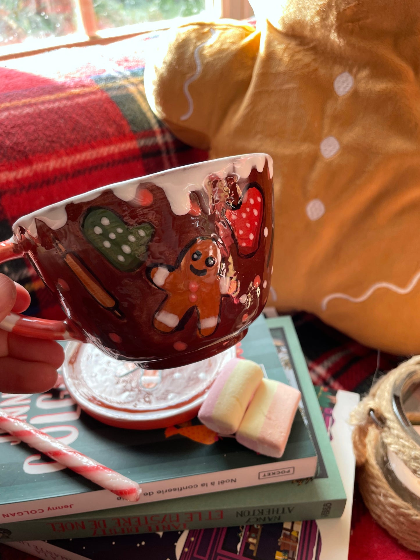 Tasse bonhomme en pain d’épices de Noël