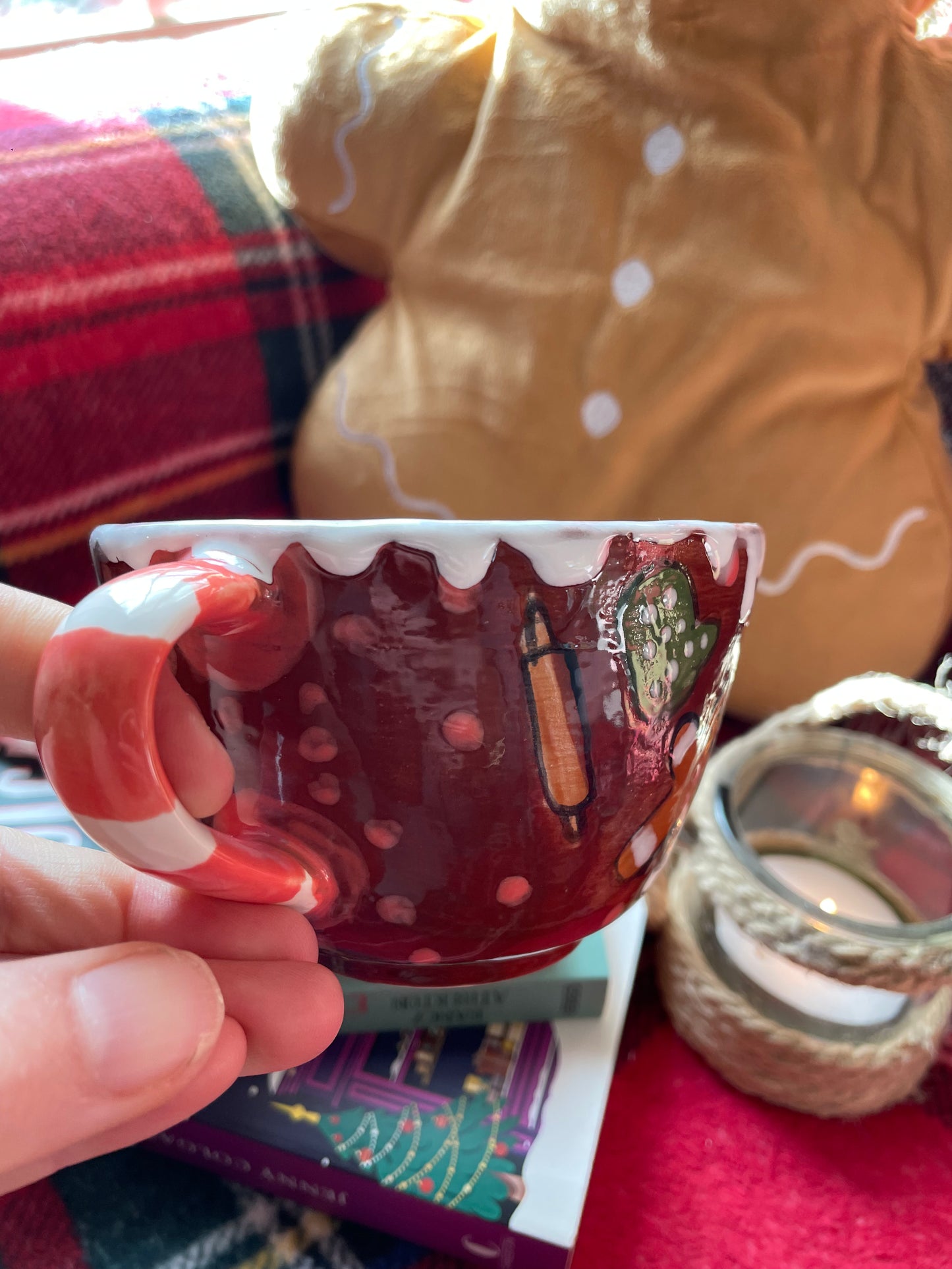 Tasse bonhomme en pain d’épices de Noël