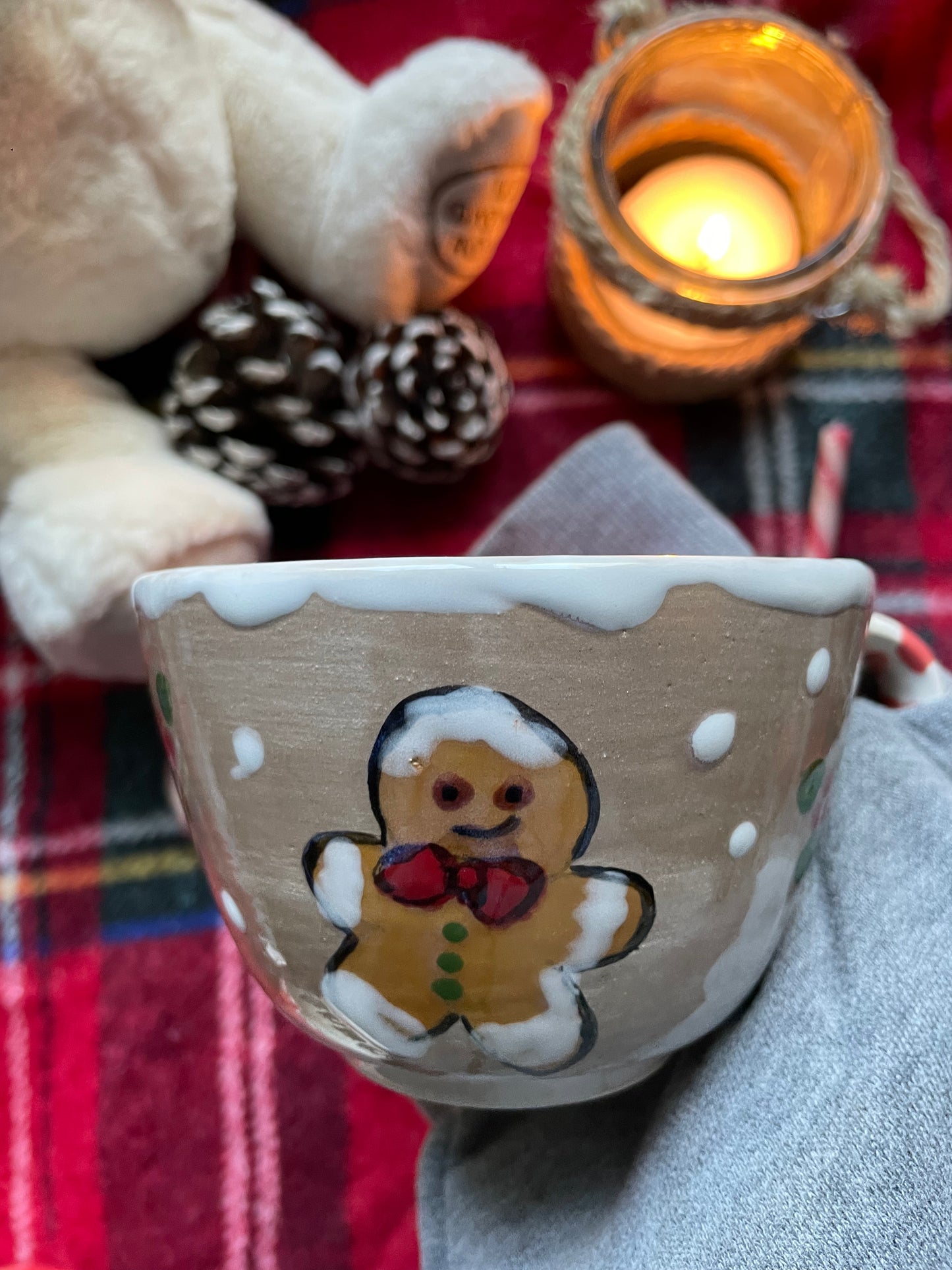 Tasse de Noël pain d’épice