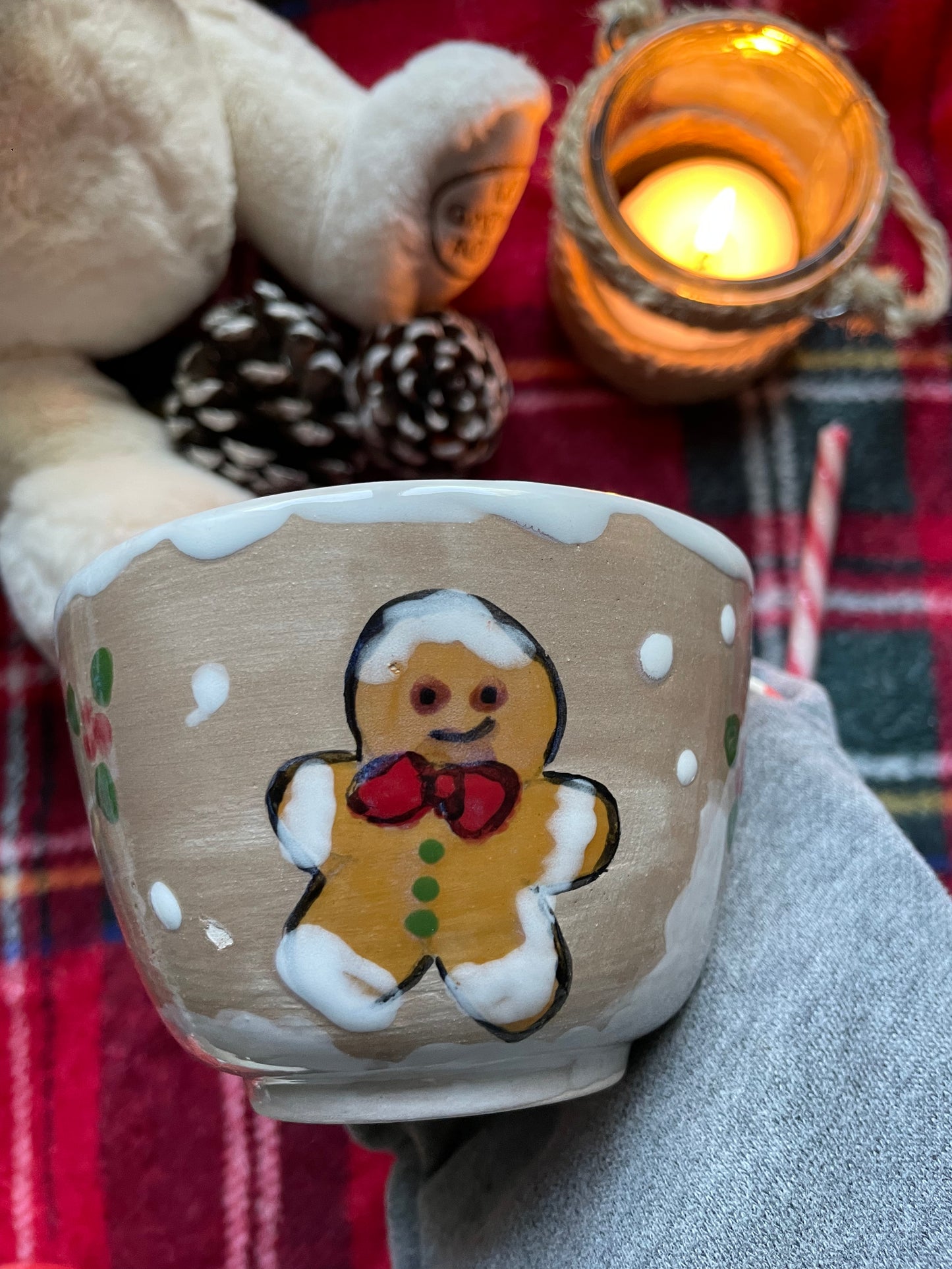 Tasse de Noël pain d’épice