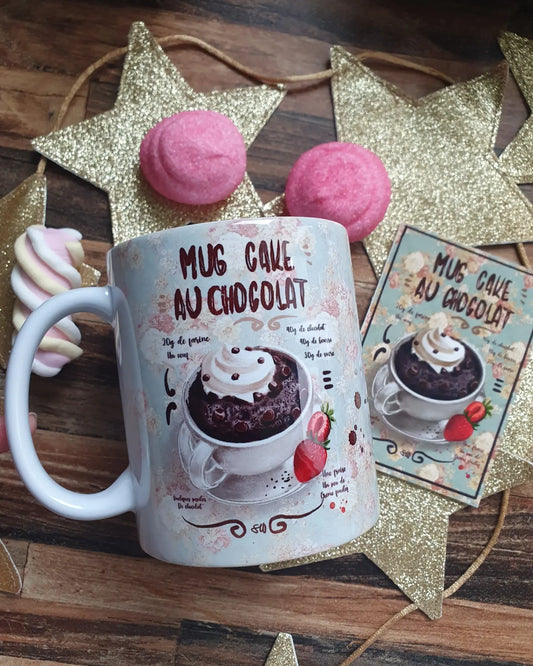 Tasse mug cake au chocolat